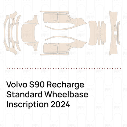 Pre-Cut PPF Volvo S90 Recharge Standard Wheelbase Inscription 2024