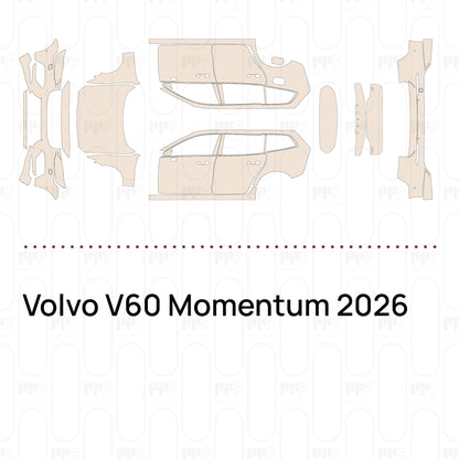 Pre-Cut PPF Volvo V60 Momentum 2026