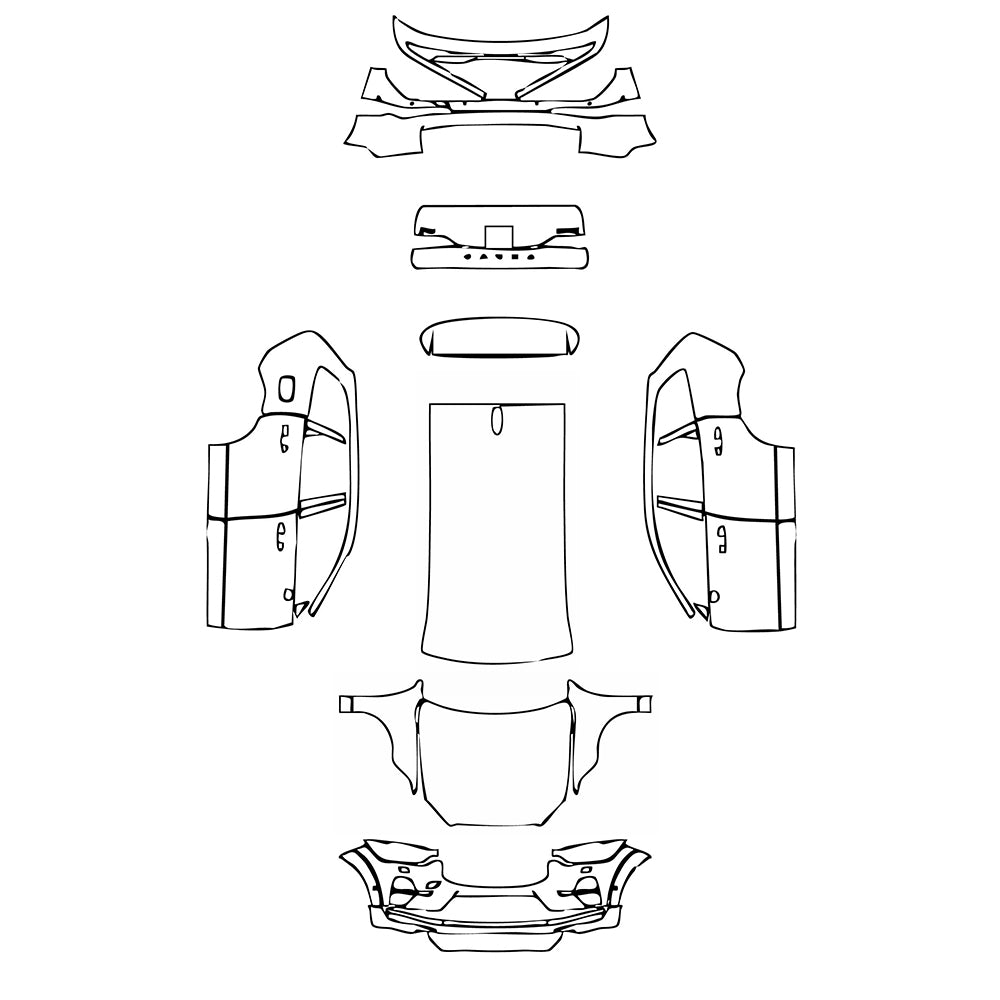 Pre-Cut PPF Volvo XC60 Momentum 2023 - PPF-Kits