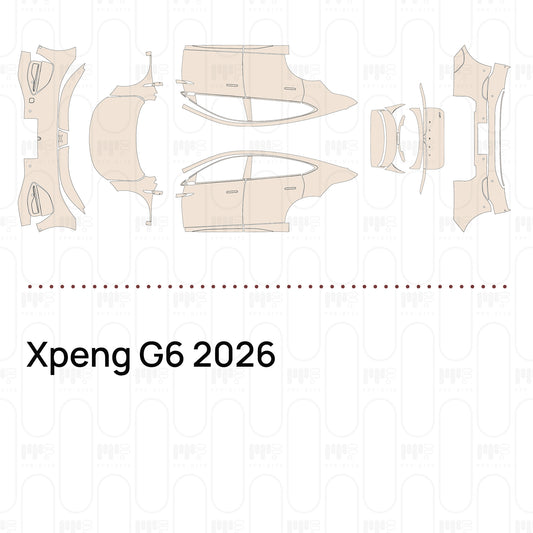 Pre-Cut PPF Xpeng G6 2026