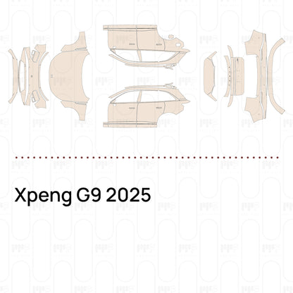 Pre-Cut PPF Xpeng G9 2025