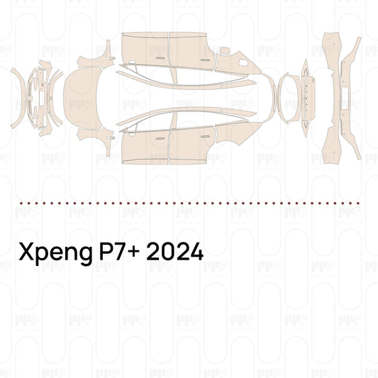 Pre-Cut PPF Xpeng P7+ 2024