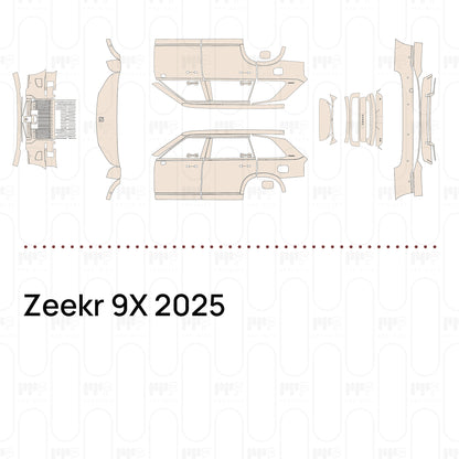 Pre-Cut PPF Zeekr 9X 2025