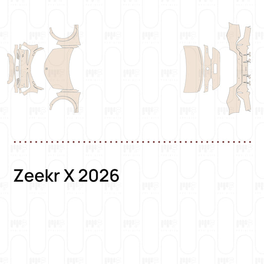 Pre-Cut PPF Zeekr X 2026