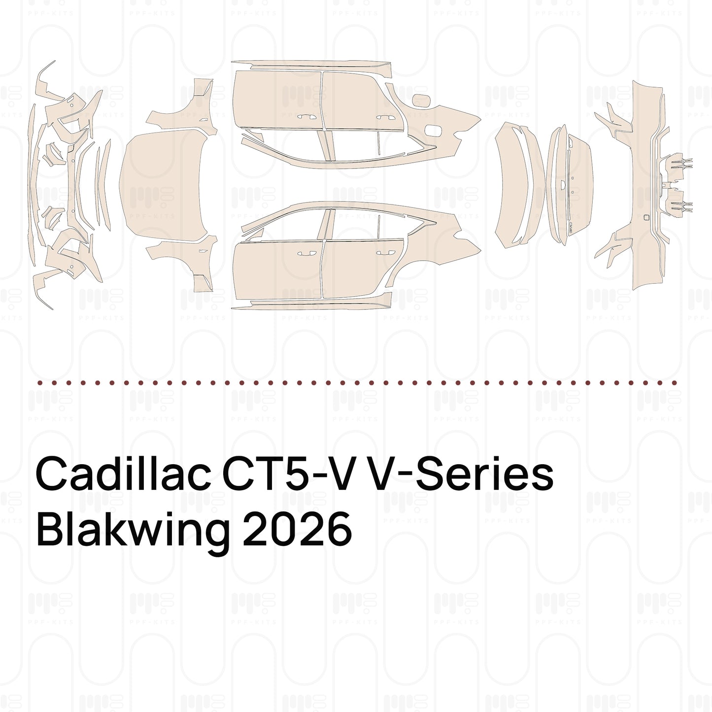 Bumper+Headlamp with 4 PDC (Parking Sensors), without Carbon Fiber Package