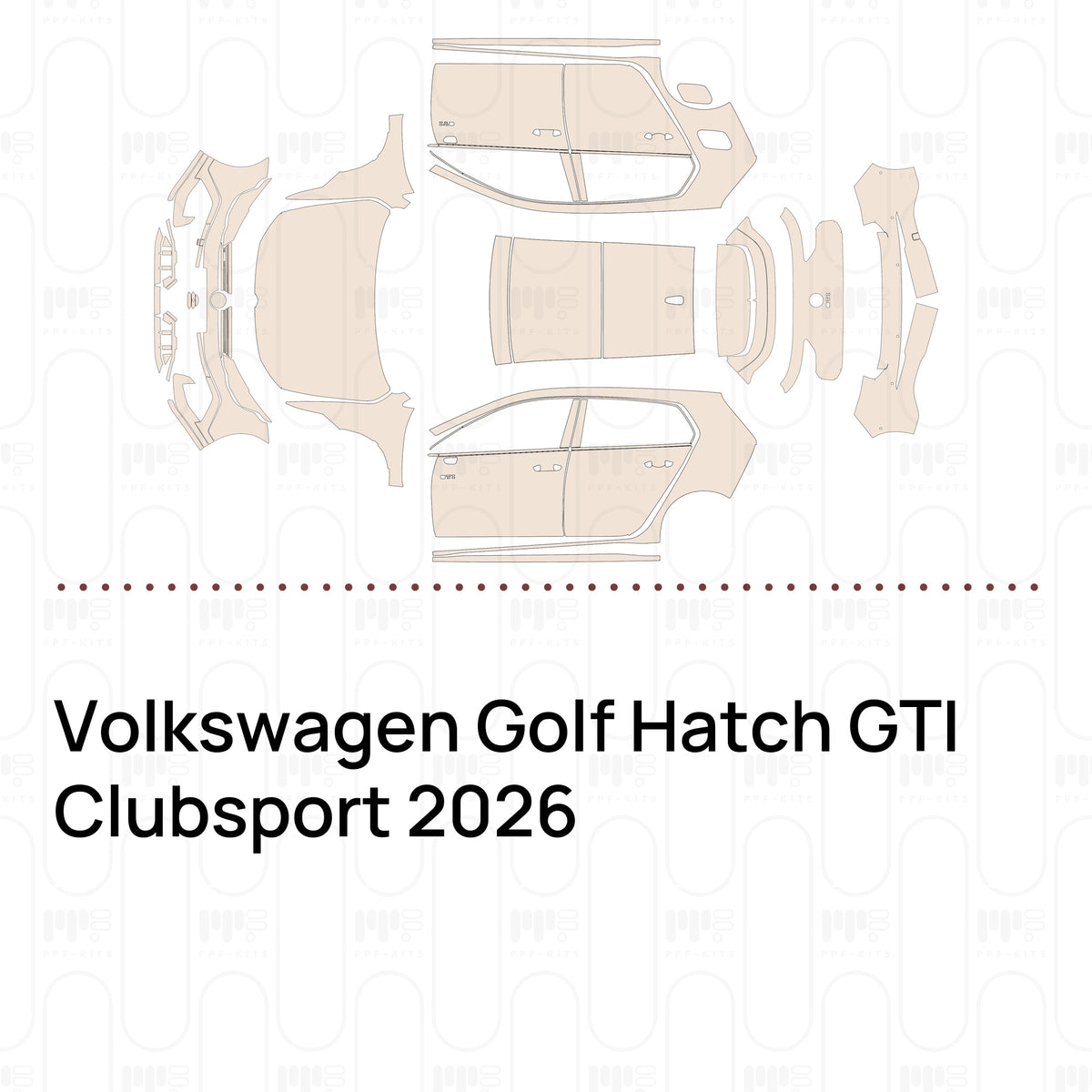 Bumper+Headlamp without GTI Performance Package